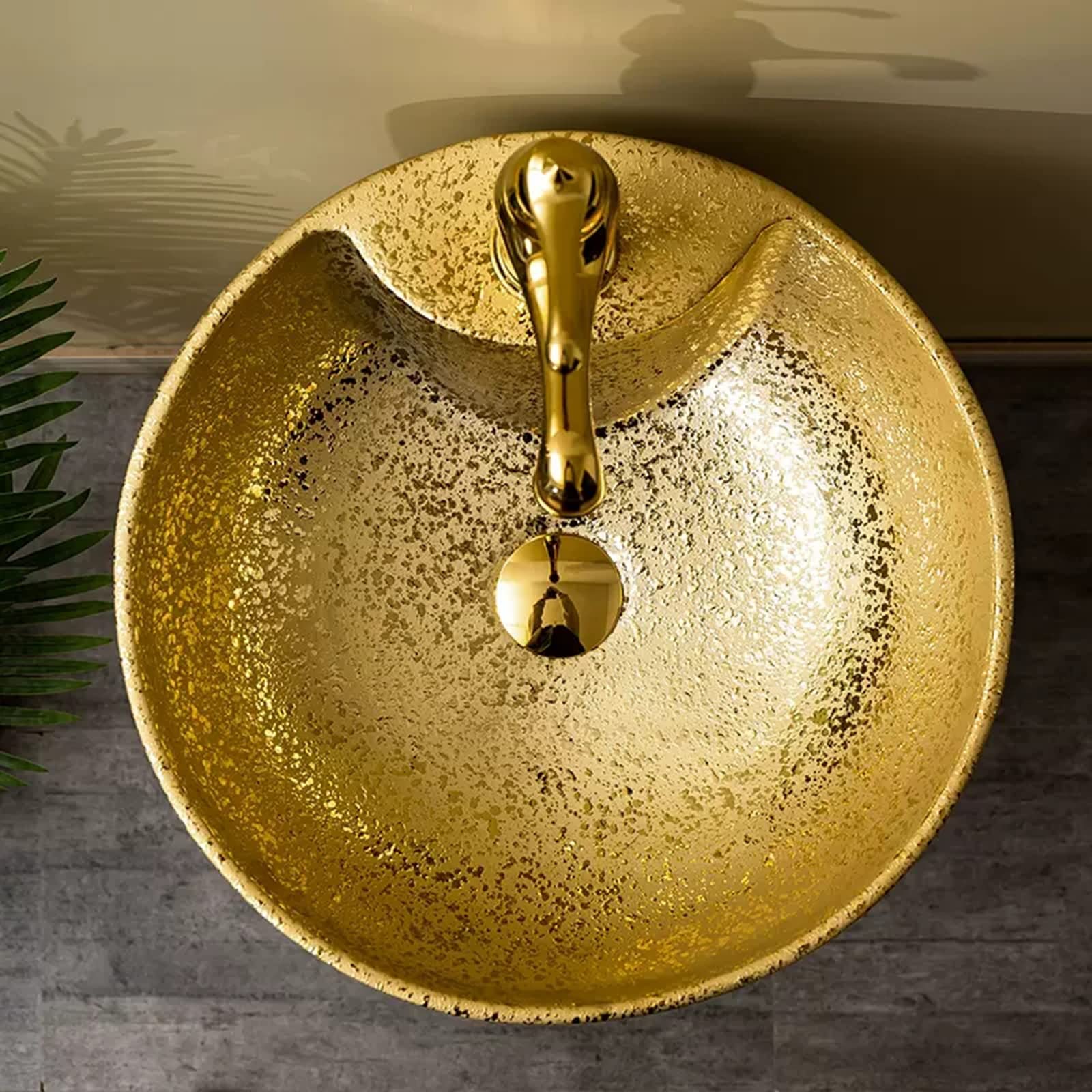 Amazon | 42x82 cm 円筒形 洗面化粧台 洗面ボウルおしゃれ 手洗い洗面